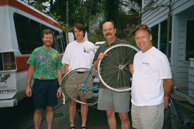 taco wheel and front broken spokes